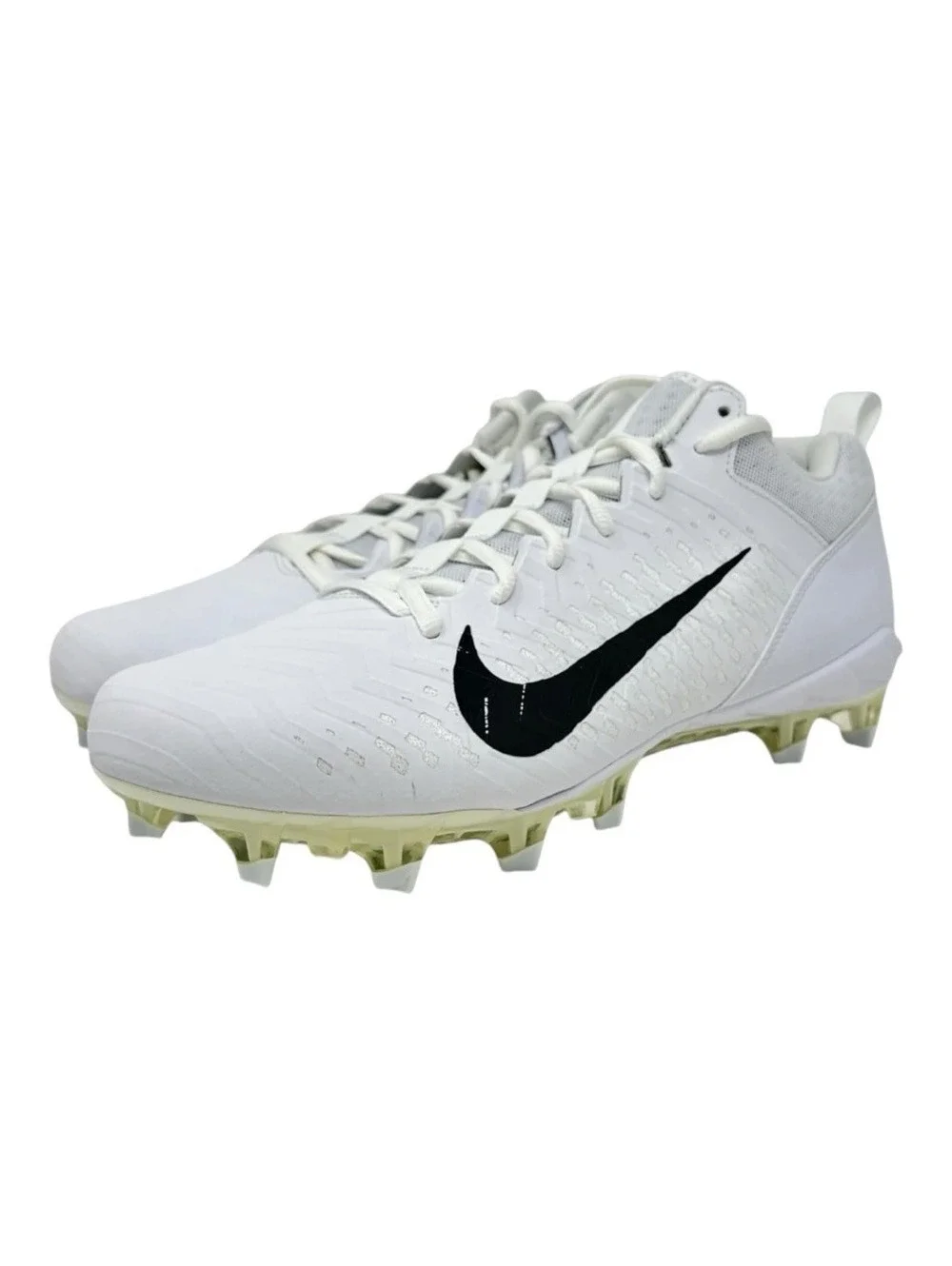 NIKE Alpha Men's  'White Black' Menace 2 Low Men's Football Cleats Size 16